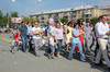 Коллектив компании на праздничном шествии в День города Южноуральска